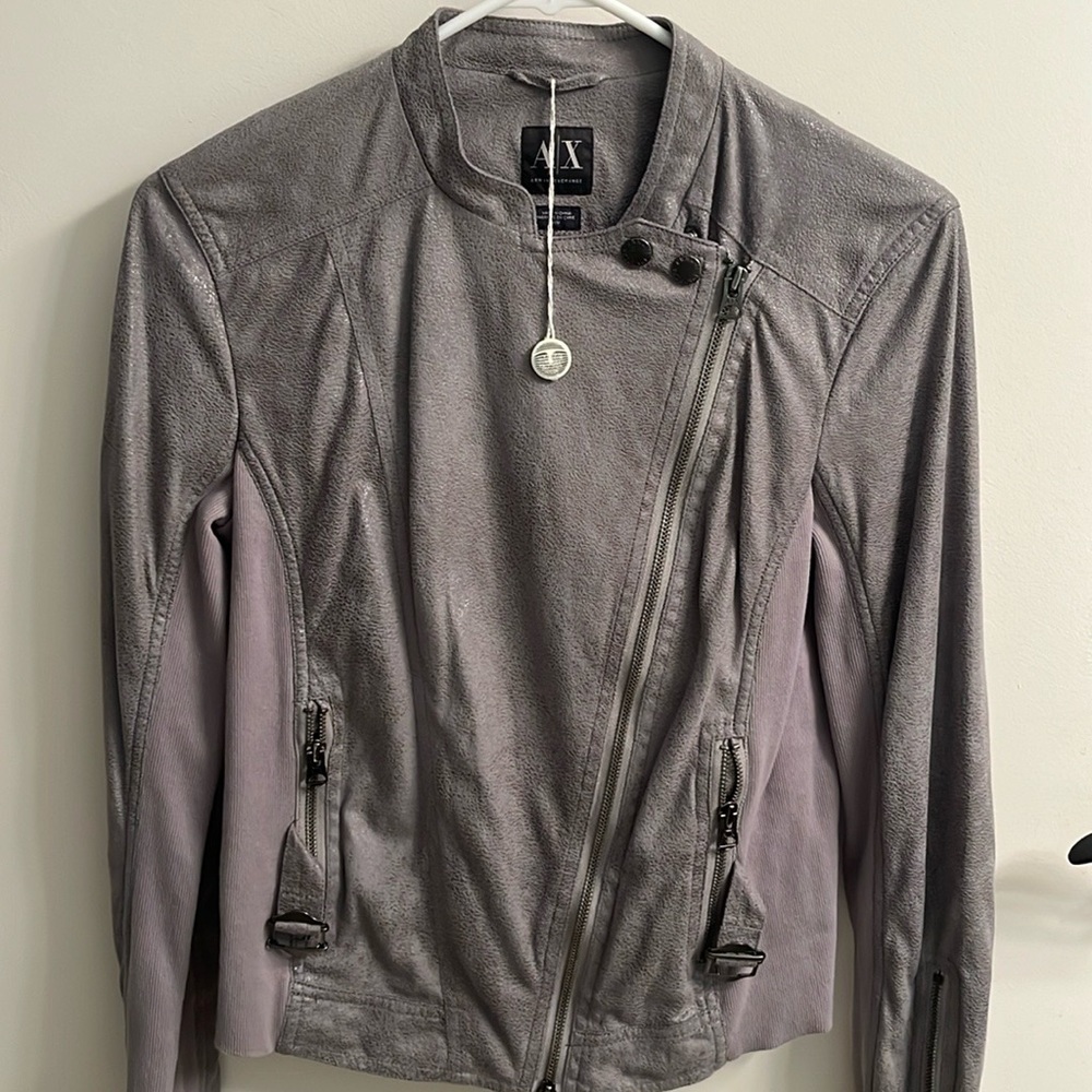 A/X Armani exchange moto jacket